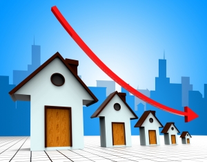UK Average House Price Slides over Last Month